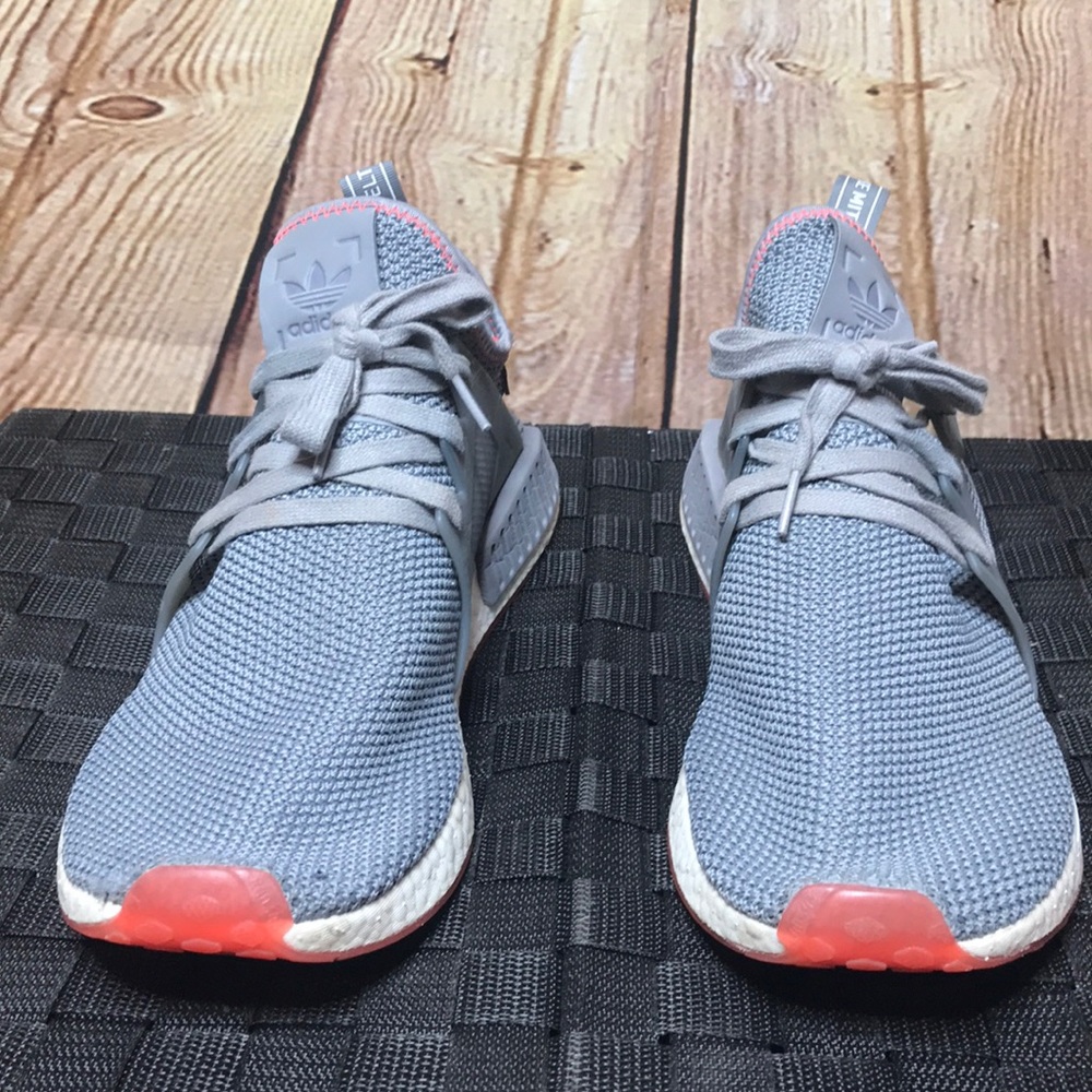 Men’s Adidas NMD XR1 Grey/white/orange sneakers